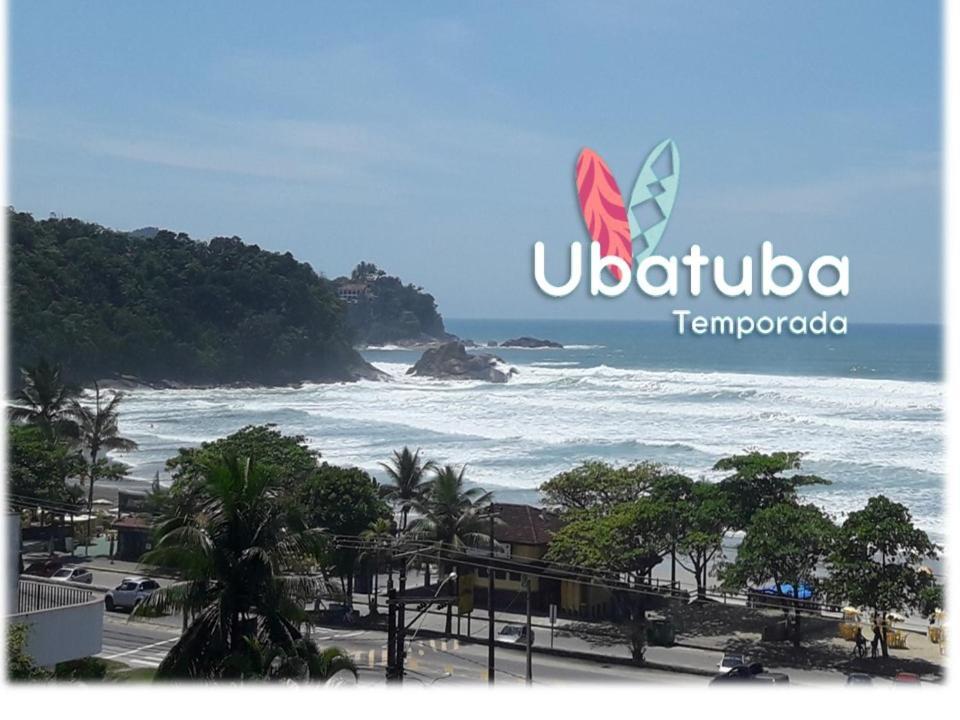 Apto 12-2 Com Churrasqueira - Beira Mar - Sirlei Ubatuba Ngoại thất bức ảnh