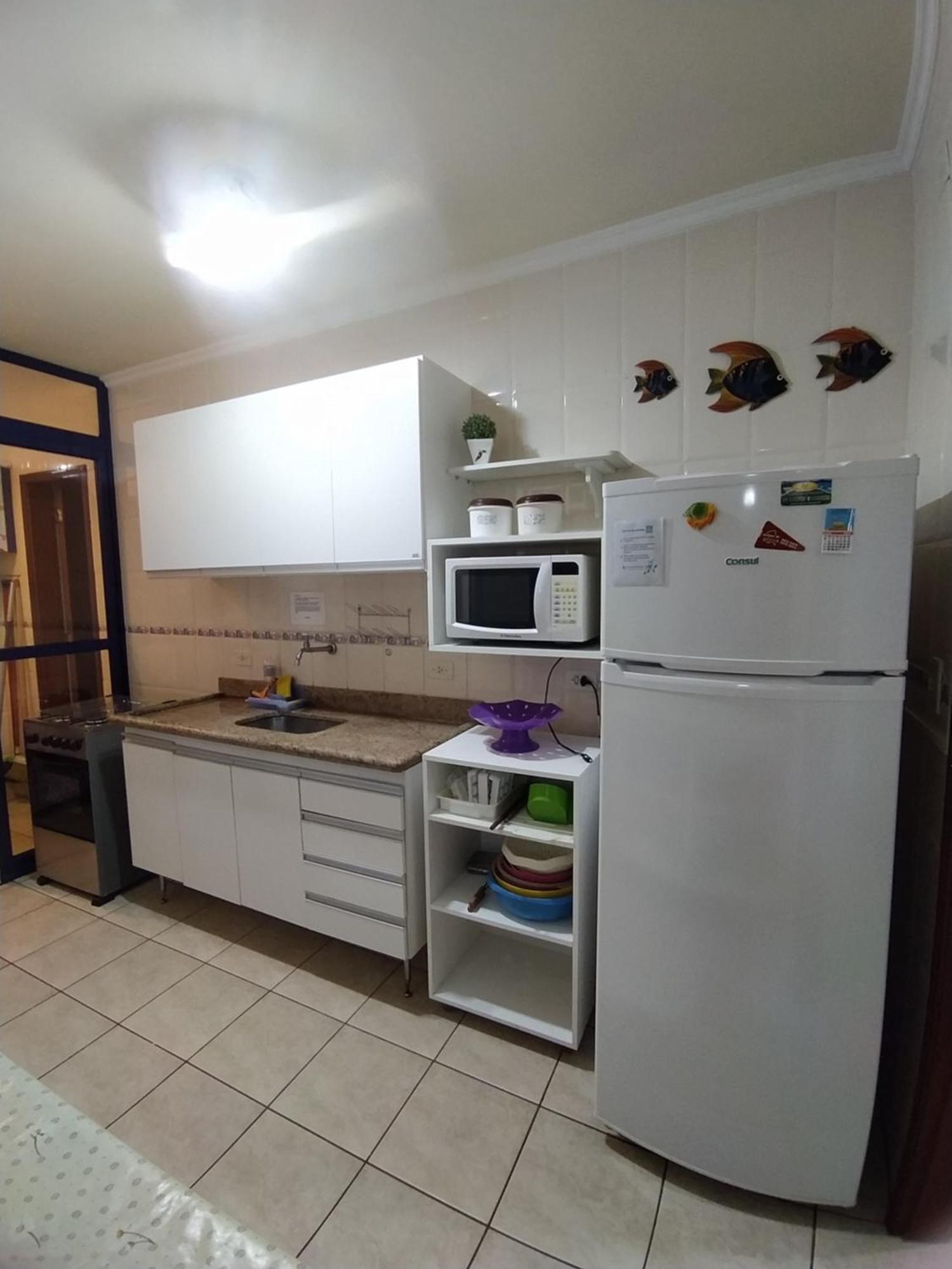 Apto 12-2 Com Churrasqueira - Beira Mar - Sirlei Ubatuba Ngoại thất bức ảnh