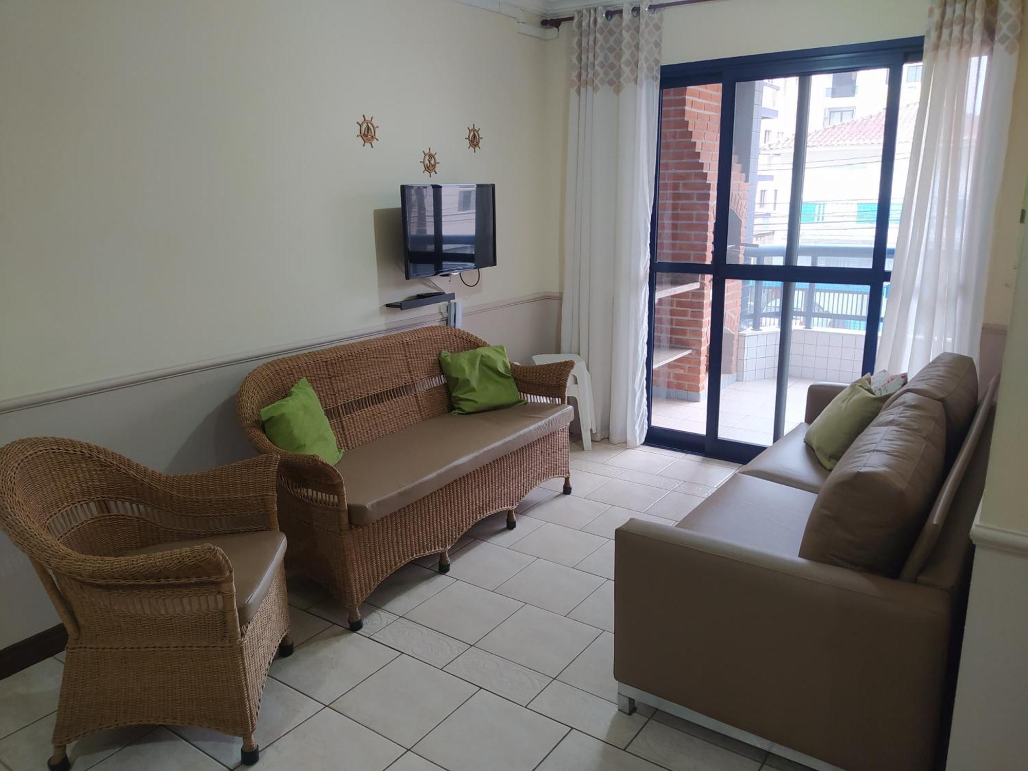 Apto 12-2 Com Churrasqueira - Beira Mar - Sirlei Ubatuba Ngoại thất bức ảnh